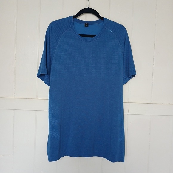 lululemon athletica Other - Lululemon Shirt Metal Vent Tech 2.0 Men's XL Blue Athletic Performance Tee SS